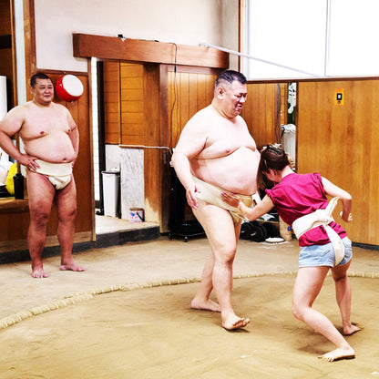 Osaka: Sumo Experience with Live Show & Audience Challenge